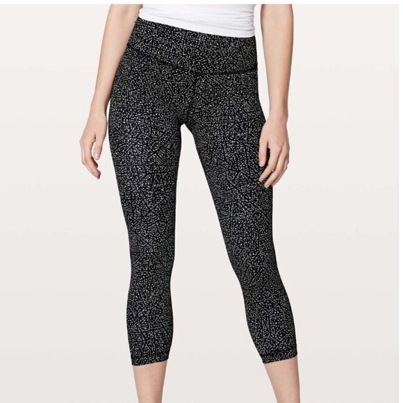 Lululemon Align Pant II 25" Night View White Black - Picture 5 of 5